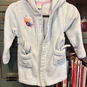 COPY - Light Blue Disney Hooded Kids bathrobe with Embroidery